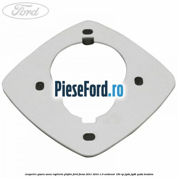 Acoperire gaura acces tapiterie plafon Ford Focus 2011-2014 1.6 EcoBoost 150 cp JQDA, JQDB, YUDA benzina