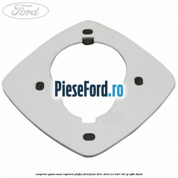 Acoperire gaura acces tapiterie plafon Ford Focus 2011-2014 2.0 TDCi 140 cp UFDB diesel