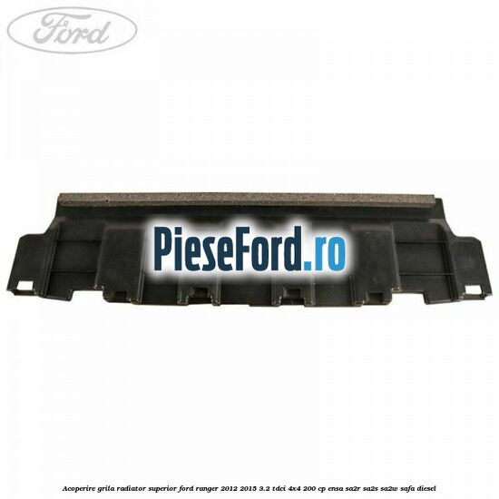 Acoperire grila radiator superior Ford Ranger 2012-2015 3.2 TDCi 4x4 200 cp ENSA, SA2R, SA2S, SA2W, SAFA diesel