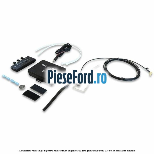Actualizare radio digital Pentru radio RDS-FM cu functie AF Ford Focus 2008-2011 1.4 80 cp ASDA, ASDB benzina