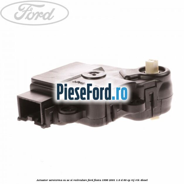 Actuator aeroterma cu AC si recirculare Ford Fiesta 1996-2001 1.8 D 60 cp RTJ, RTK diesel