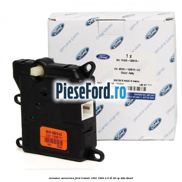 Actuator aeroterma Ford Transit 1991-1994 2.5 DI 80 cp 4DA diesel