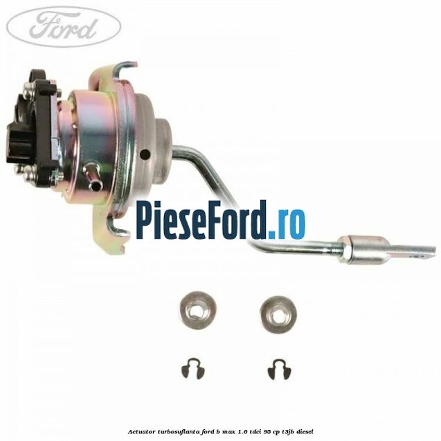 Actuator turbosuflanta Ford B-Max 1.6 TDCi 95 cp T3JB diesel
