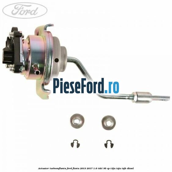 Actuator turbosuflanta Ford Fiesta 2013-2017 1.6 TDCi 95 cp Actuator turbosuflanta Ford Fiesta 2013-2017 1.6 TDCi 95 cp T3JA, TZJA, TZJB diesel