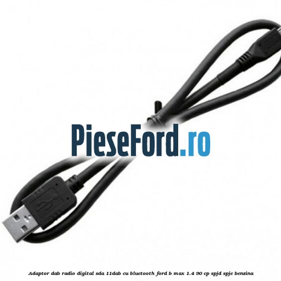 Adaptor DAB Radio Digital SDA-11DAB cu Bluetooth Ford B-Max 1.4 90 cp SPJD, SPJE benzina