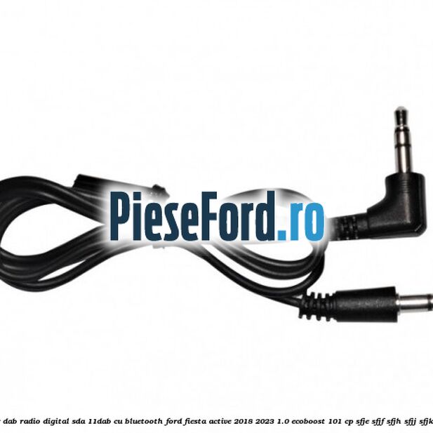 Adaptor DAB Radio Digital SDA-11DAB cu Bluetooth Ford Fiesta Active 2018-2023 1.0 EcoBoost 101 cp SFJE, SFJF, SFJH, SFJJ, SFJK benzina
