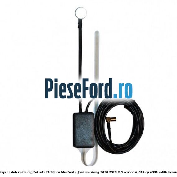 Adaptor DAB Radio Digital SDA-11DAB cu Bluetooth Ford Mustang 2015-2018 2.3 EcoBoost 314 cp N38H, N48H benzina