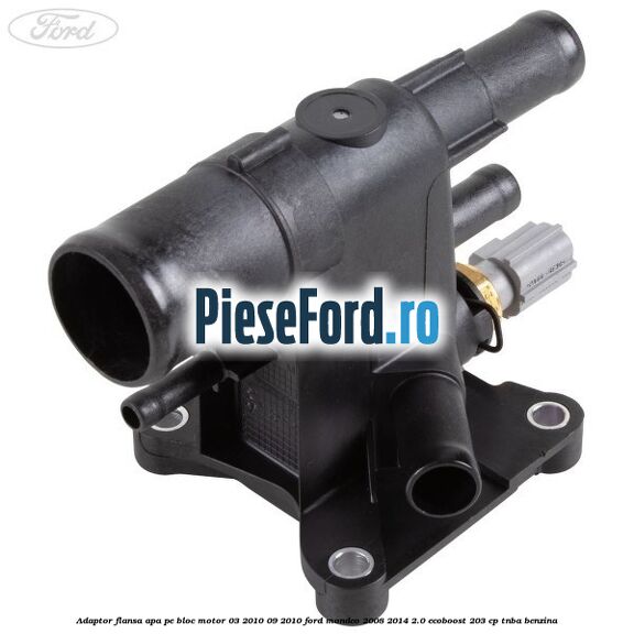 Adaptor flansa apa pe bloc motor 03/2010-09/2010 Ford Mondeo 2008-2014 2.0 EcoBoost 203 cp TNBA benzina