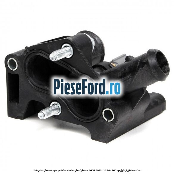 Adaptor flansa apa pe bloc motor Ford Fiesta 2005-2008 1.6 16V 100 cp FYJA, FYJB benzina