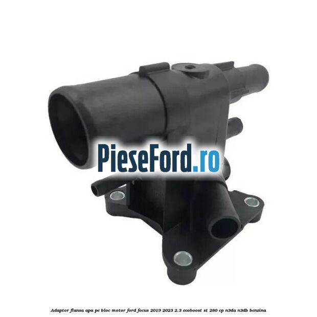Adaptor flansa apa pe bloc motor Ford Focus 2019-2023 2.3 EcoBoost ST 280 cp N3DA, N3DB benzina