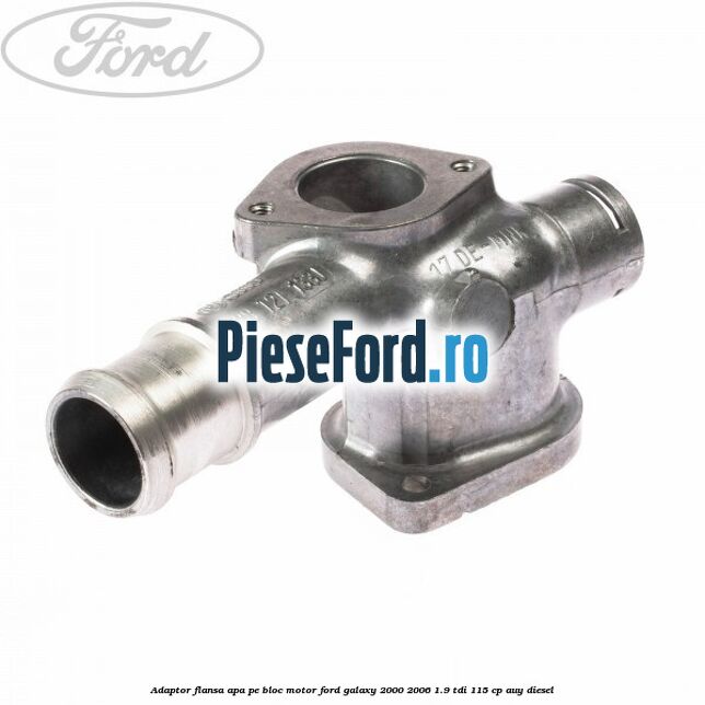 Adaptor flansa apa pe bloc motor Ford Galaxy 2000-2006 1.9 TDI 115 cp AUY diesel