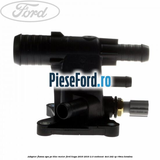 Adaptor flansa apa pe bloc motor Ford Kuga 2016-2018 2.0 EcoBoost 4x4 242 cp R9MA benzina