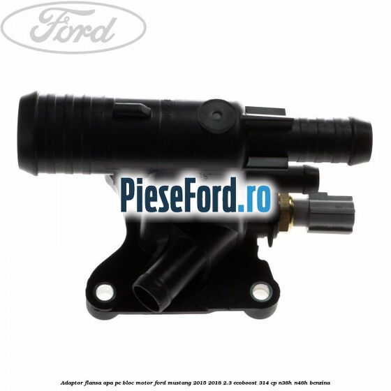 Adaptor flansa apa pe bloc motor Ford Mustang 2015-2018 2.3 EcoBoost 314 cp N38H, N48H benzina