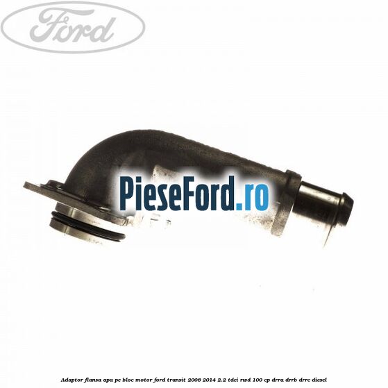 Adaptor flansa apa pe bloc motor Ford Transit 2006-2014 2.2 TDCi RWD 100 cp DRRA, DRRB, DRRC diesel
