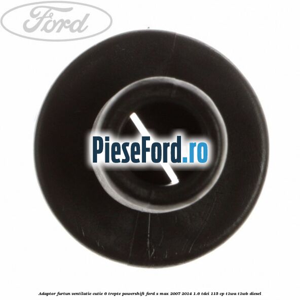 Adaptor furtun ventilatie cutie 6 trepte powershift Ford S-Max 2007-2014 1.6 TDCi 115 cp T1WA, T1WB diesel