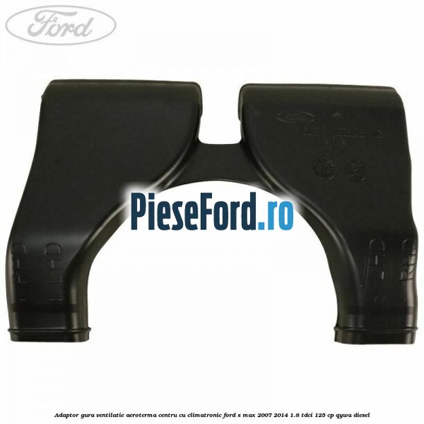 Adaptor gura ventilatie aeroterma centru cu climatronic Ford S-Max 2007-2014 1.8 TDCi 125 cp Adaptor gura ventilatie aeroterma centru cu climatronic Ford S-Max 2007-2014 1.8 TDCi 125 cp QYWA diesel