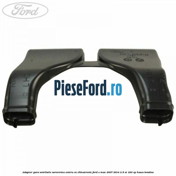 Adaptor gura ventilatie aeroterma centru cu climatronic Ford S-Max 2007-2014 2.5 ST 220 cp Adaptor gura ventilatie aeroterma centru cu climatronic Ford S-Max 2007-2014 2.5 ST 220 cp HUWA benzina