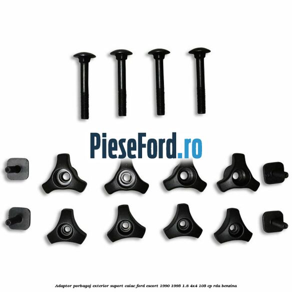 Adaptor porbagaj exterior, suport caiac Ford Escort 1990-1995 1.8 4x4 105 cp RDA benzina