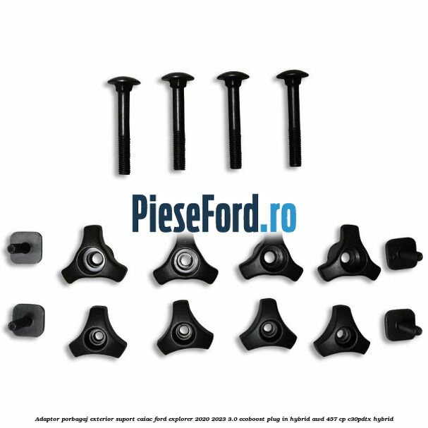 Adaptor porbagaj exterior, suport caiac Ford Explorer 2020-2023 3.0 EcoBoost Plug-in Hybrid AWD 457 cp Adaptor porbagaj exterior, suport caiac Ford Explorer 2020-2023 3.0 EcoBoost Plug-in Hybrid AWD 457 cp C30PDTX hybrid