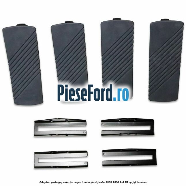 Adaptor porbagaj exterior, suport caiac Ford Fiesta 1989-1996 1.4 75 cp FUF benzina