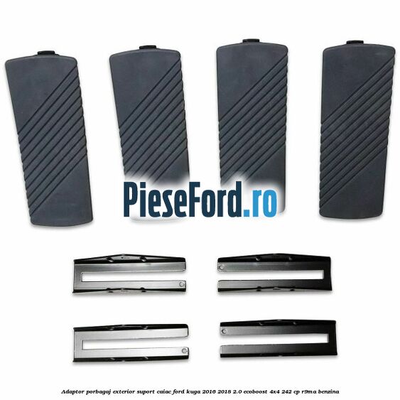 Adaptor porbagaj exterior, suport caiac Ford Kuga 2016-2018 2.0 EcoBoost 4x4 242 cp R9MA benzina