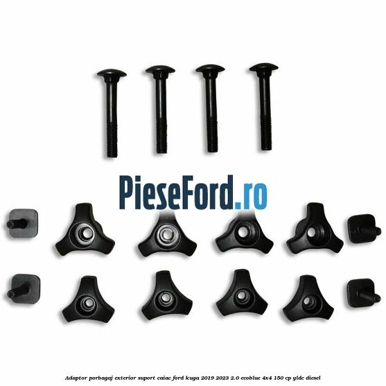 Adaptor porbagaj exterior, suport caiac Ford Kuga 2019-2023 2.0 EcoBlue 4x4 150 cp YLDC diesel