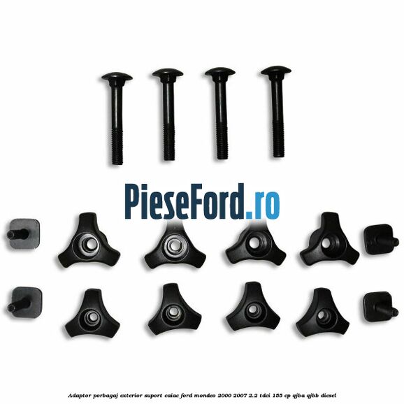 Adaptor porbagaj exterior, suport caiac Ford Mondeo 2000-2007 2.2 TDCi 155 cp QJBA, QJBB diesel
