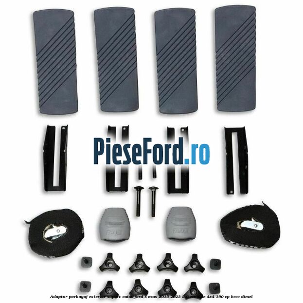 Adaptor porbagaj exterior, suport caiac Ford S-Max 2015-2023 2.0 EcoBlue 4x4 190 cp Adaptor porbagaj exterior, suport caiac Ford S-Max 2015-2023 2.0 EcoBlue 4x4 190 cp BCCC diesel