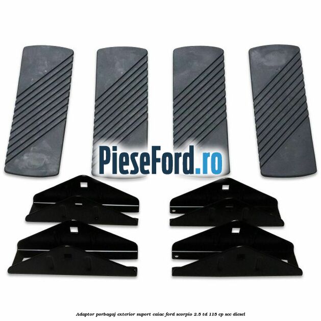 Adaptor porbagaj exterior, suport caiac Ford Scorpio 2.5 TD 115 cp SCC diesel