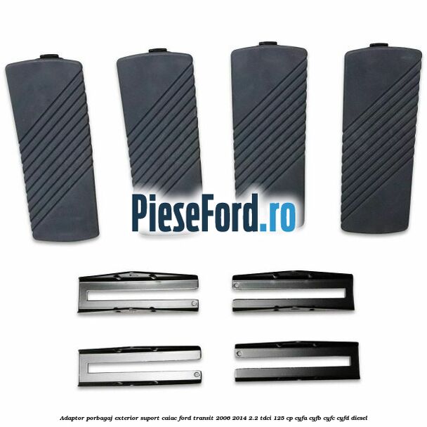 Adaptor porbagaj exterior, suport caiac Ford Transit 2006-2014 2.2 TDCi 125 cp Adaptor porbagaj exterior, suport caiac Ford Transit 2006-2014 2.2 TDCi 125 cp CYFA, CYFB, CYFC, CYFD diesel
