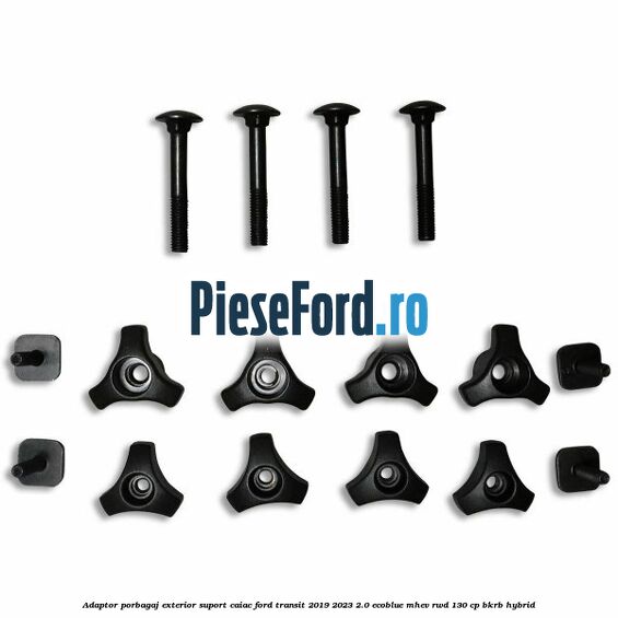 Adaptor porbagaj exterior, suport caiac Ford Transit 2019-2023 2.0 EcoBlue mHEV RWD 130 cp Adaptor porbagaj exterior, suport caiac Ford Transit 2019-2023 2.0 EcoBlue mHEV RWD 130 cp BKRB Hybrid