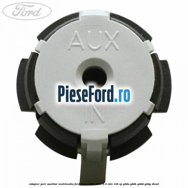 Adaptor port auxiliar multimedia Ford Focus 2008-2011 2.0 TDCi 136 cp Adaptor port auxiliar multimedia Ford Focus 2008-2011 2.0 TDCi 136 cp G6DA, G6DB, G6DD, G6DG diesel