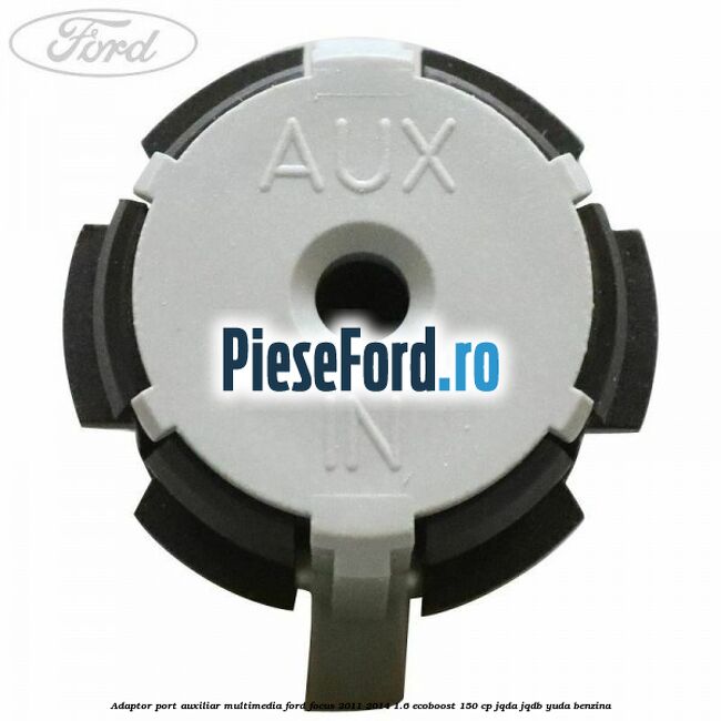 Adaptor port auxiliar multimedia Ford Focus 2011-2014 1.6 EcoBoost 150 cp JQDA, JQDB, YUDA benzina