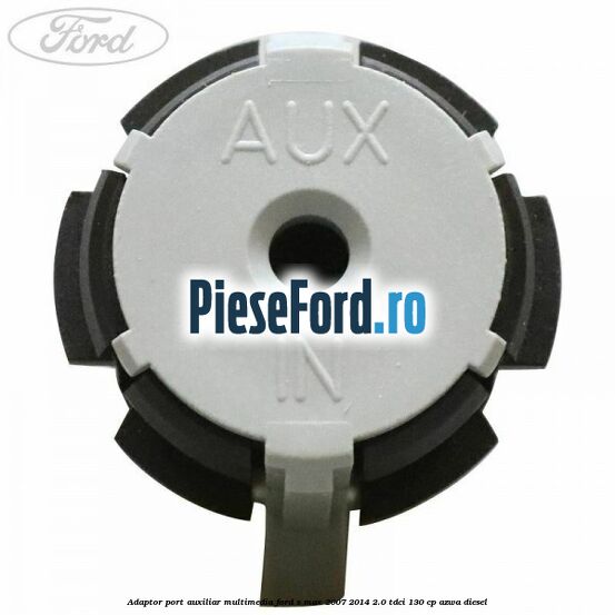 Adaptor port auxiliar multimedia Ford S-Max 2007-2014 2.0 TDCi 130 cp AZWA diesel