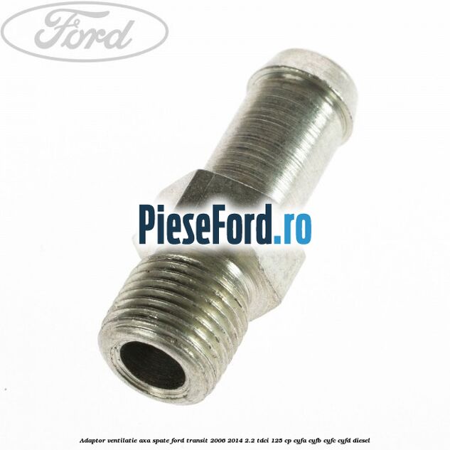 Adaptor ventilatie axa spate Ford Transit 2006-2014 2.2 TDCi 125 cp Adaptor ventilatie axa spate Ford Transit 2006-2014 2.2 TDCi 125 cp CYFA, CYFB, CYFC, CYFD diesel