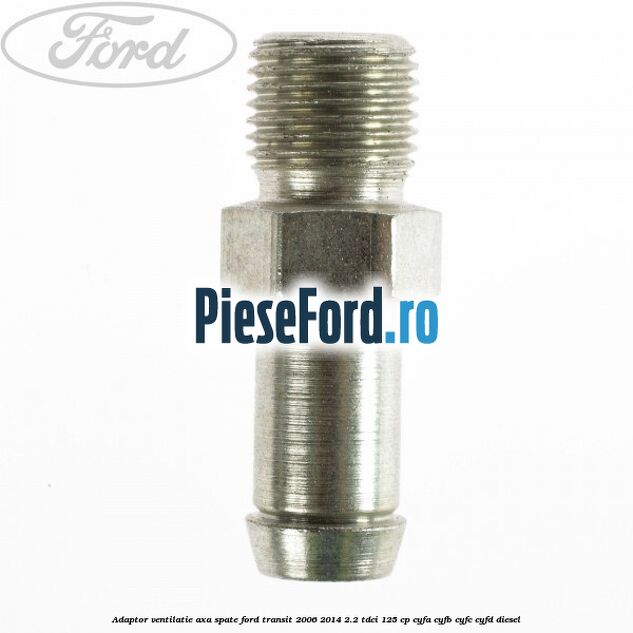 Adaptor ventilatie axa spate Ford Transit 2006-2014 2.2 TDCi 125 cp Adaptor ventilatie axa spate Ford Transit 2006-2014 2.2 TDCi 125 cp CYFA, CYFB, CYFC, CYFD diesel