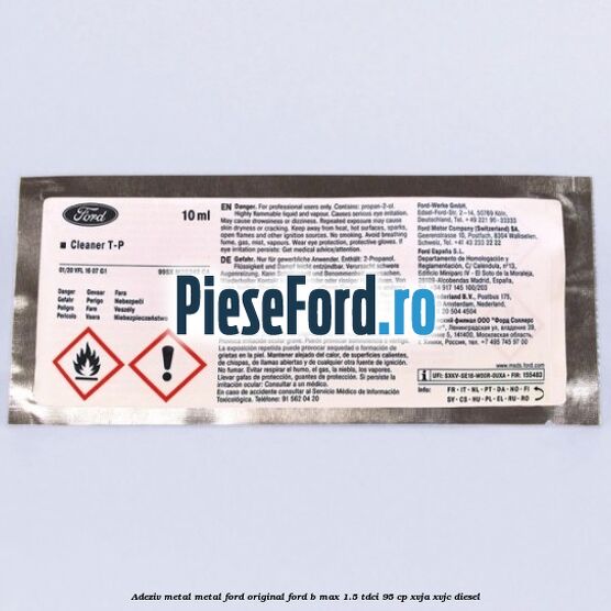 Adeziv metal/metal Ford original Ford B-Max 1.5 TDCi 95 cp XVJA, XVJC diesel