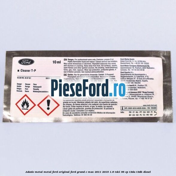 Adeziv metal/metal Ford original Ford Grand C-Max 2011-2015 1.6 TDCi 95 cp T3DA, T3DB diesel