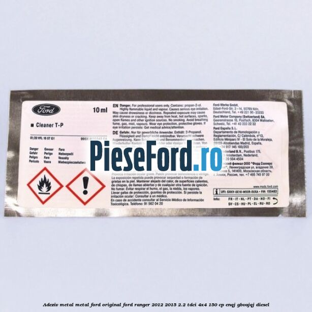 Adeziv metal/metal Ford original Ford Ranger 2012-2015 2.2 TDCi 4x4 150 cp ENQJ, GBVAJQJ diesel
