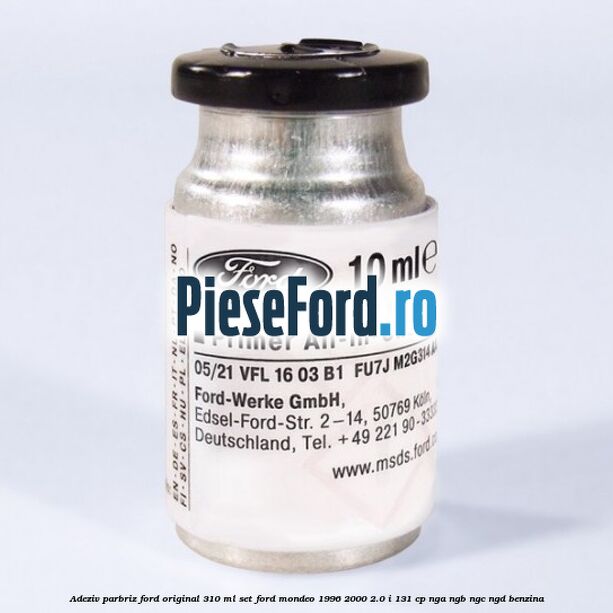 Adeziv parbriz Ford original 310 ml, set Ford Mondeo 1996-2000 2.0 i 131 cp NGA, NGB, NGC, NGD benzina