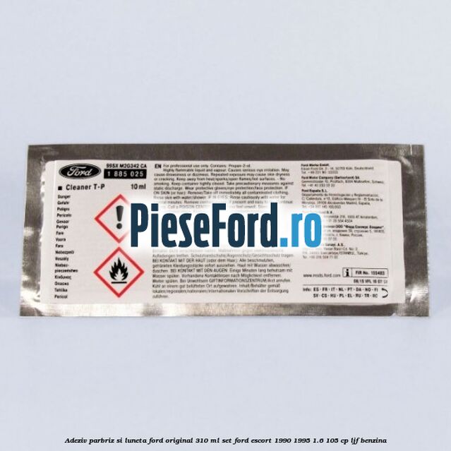 Adeziv parbriz si luneta Ford original 310 ml, set Ford Escort 1990-1995 1.6 105 cp Adeziv parbriz si luneta Ford original 310 ml, set Ford Escort 1990-1995 1.6 105 cp LJF benzina