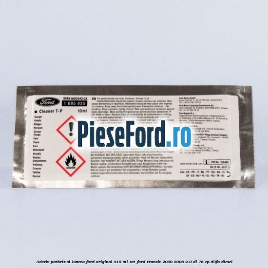 Adeziv parbriz si luneta Ford original 310 ml, set Ford Transit 2000-2006 2.0 DI 75 cp Adeziv parbriz si luneta Ford original 310 ml, set Ford Transit 2000-2006 2.0 DI 75 cp D3FA diesel