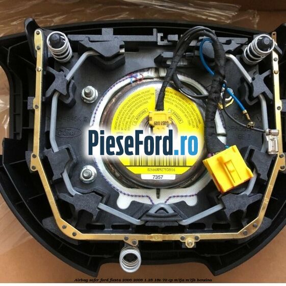 Airbag sofer Ford Fiesta 2005-2008 1.25 16V 70 cp M7JA, M7JB benzina