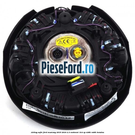 Airbag sofer Ford Mustang 2015-2018 2.3 EcoBoost 314 cp N38H, N48H benzina