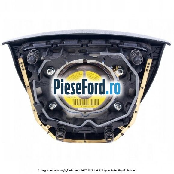 Airbag volan cu o mufa Ford C-Max 2007-2011 1.6 116 cp Airbag volan cu o mufa Ford C-Max 2007-2011 1.6 116 cp HXDA, HXDB, SIDA benzina