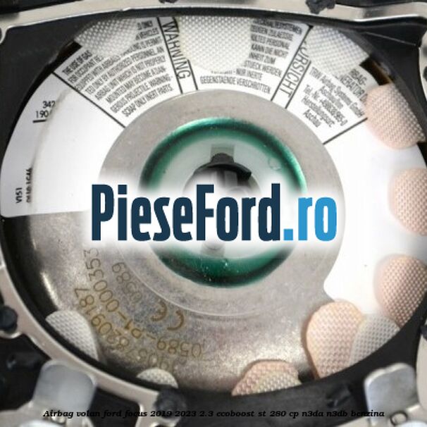 Airbag volan Ford Focus 2019-2023 2.3 EcoBoost ST 280 cp N3DA, N3DB benzina