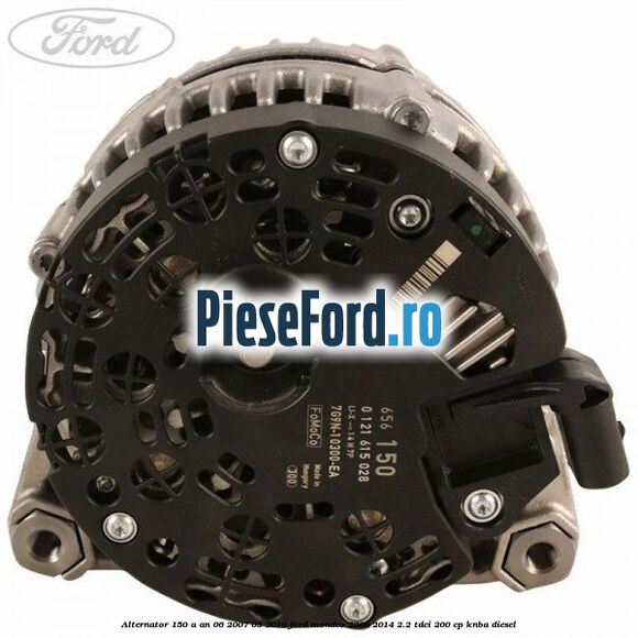 Alternator 150 A an 06/2007-03/2010 Ford Mondeo 2008-2014 2.2 TDCi 200 cp KNBA diesel