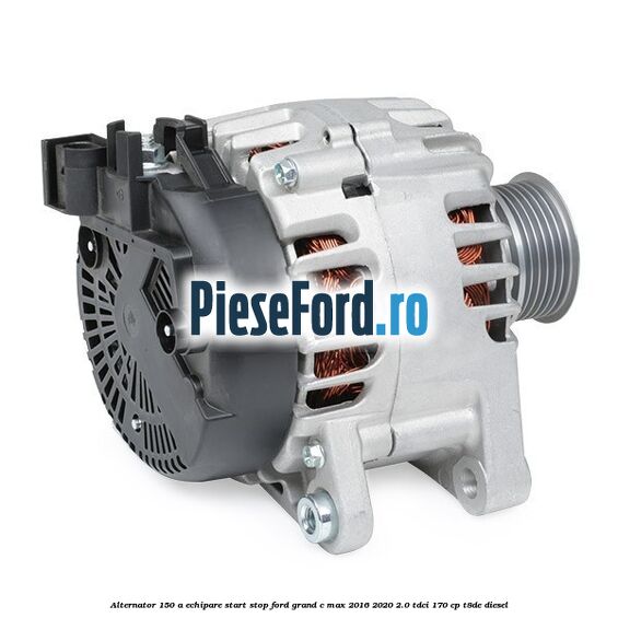 Alternator 150 A, echipare start stop Ford Grand C-Max 2016-2020 2.0 TDCi 170 cp T8DE diesel