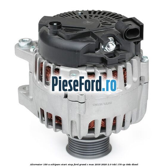 Alternator 150 A, echipare start stop Ford Grand C-Max 2016-2020 2.0 TDCi 170 cp T8DE diesel