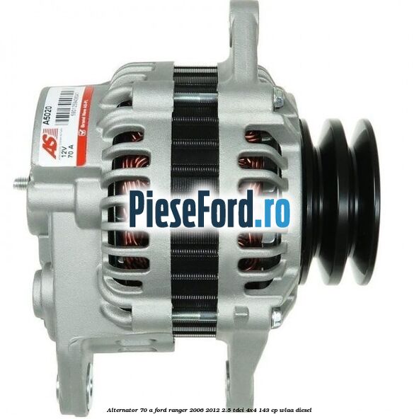 Alternator 70 A Ford Ranger 2006-2012 2.5 TDCi 4x4 143 cp WLAA diesel